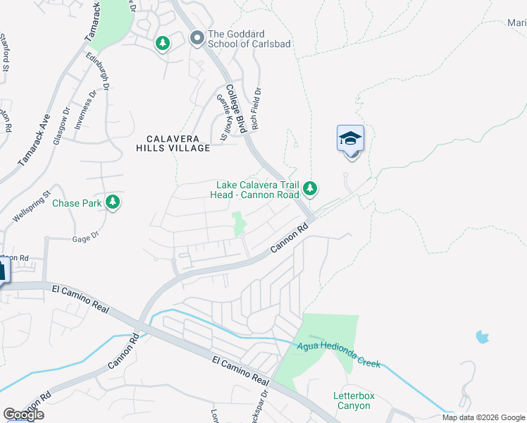 map of restaurants, bars, coffee shops, grocery stores, and more near 3737 Bergen Peak Place in Carlsbad