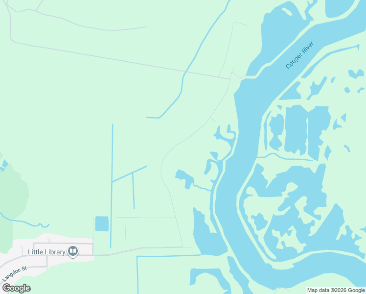 map of restaurants, bars, coffee shops, grocery stores, and more near 1306 McCrae Drive in Moncks Corner