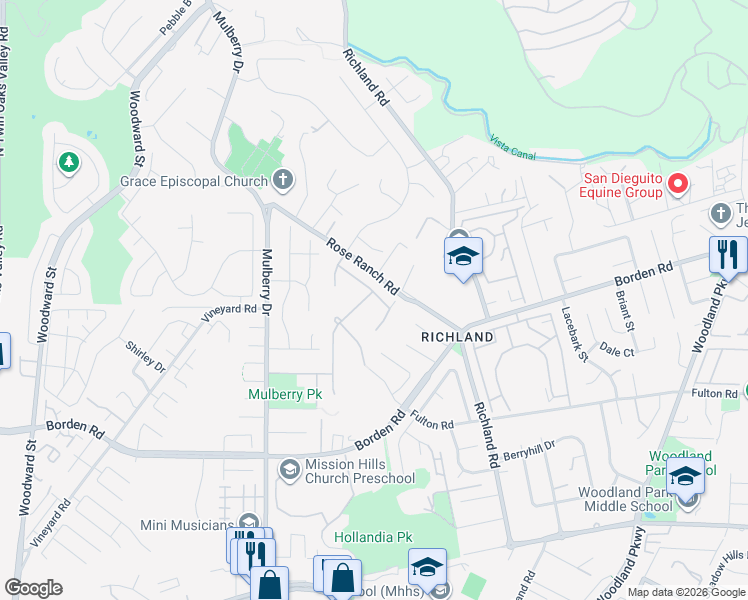 map of restaurants, bars, coffee shops, grocery stores, and more near 835 Settlers Court in San Marcos
