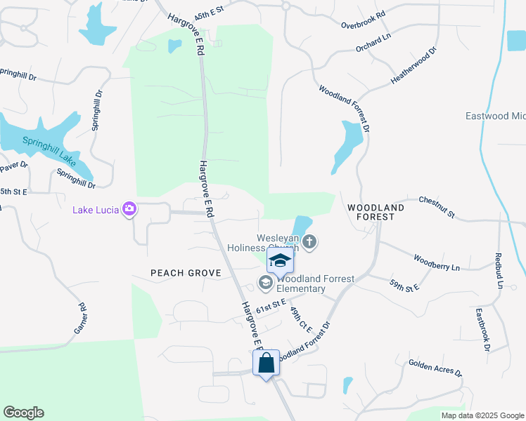 map of restaurants, bars, coffee shops, grocery stores, and more near 5605 Barretts Trace Lane in Tuscaloosa