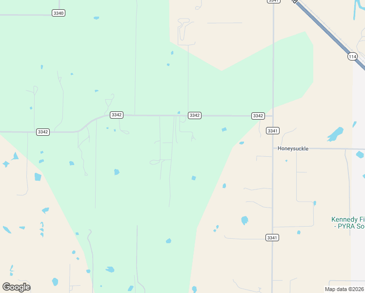 map of restaurants, bars, coffee shops, grocery stores, and more near 385 County Road 3342 in Paradise