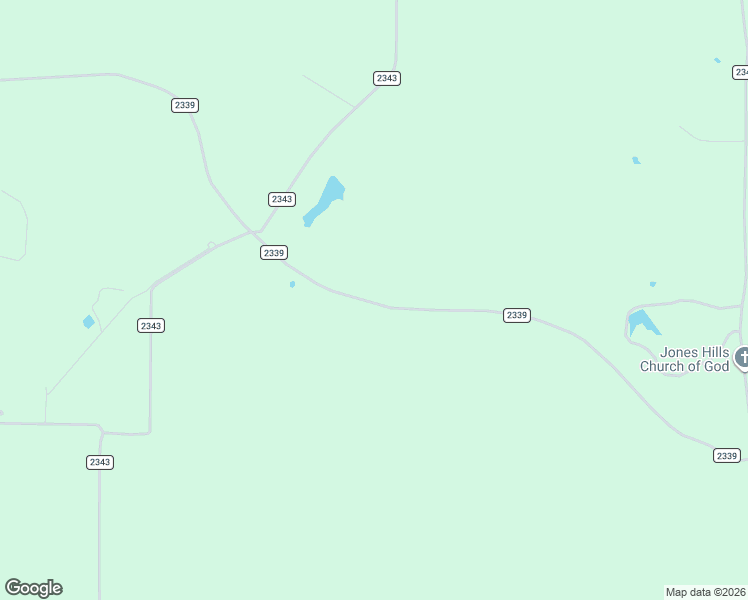 map of restaurants, bars, coffee shops, grocery stores, and more near County Road 2339 in Douglassville