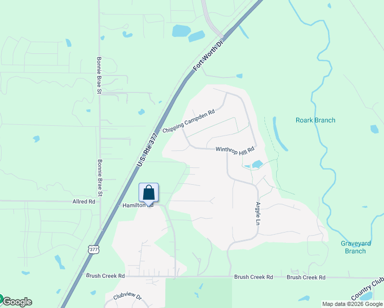 map of restaurants, bars, coffee shops, grocery stores, and more near 2505 Winthrop Hill Road in Argyle