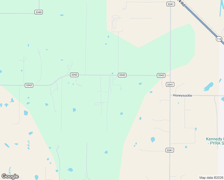 map of restaurants, bars, coffee shops, grocery stores, and more near 385 County Road 3342 in Paradise