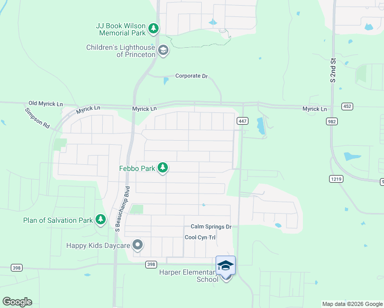 map of restaurants, bars, coffee shops, grocery stores, and more near 519 Saddle Club Way in Princeton