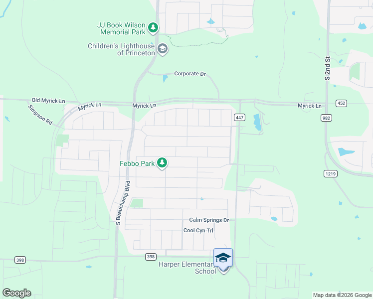 map of restaurants, bars, coffee shops, grocery stores, and more near 519 Saddle Club Way in Princeton
