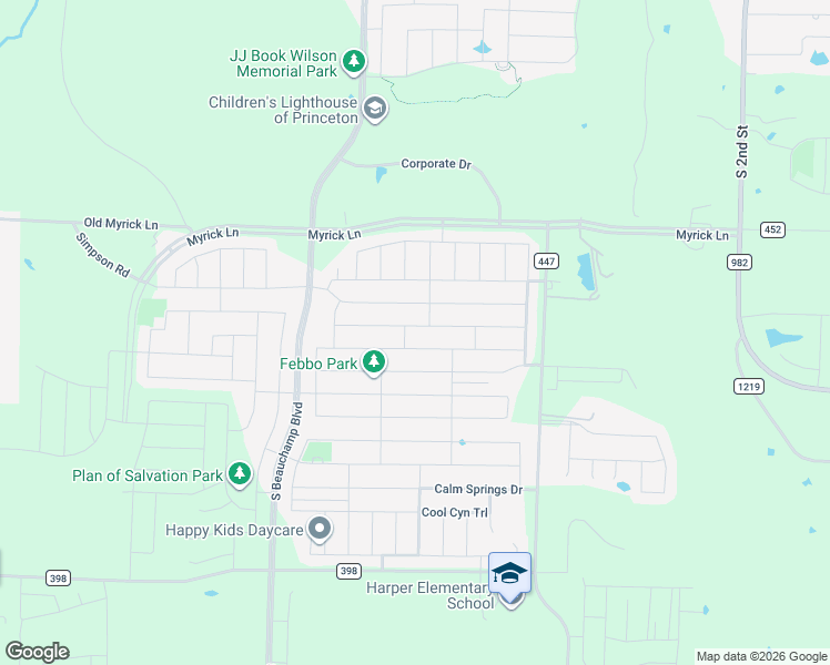 map of restaurants, bars, coffee shops, grocery stores, and more near 519 Saddle Club Way in Princeton