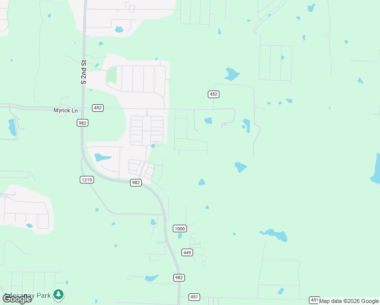 map of restaurants, bars, coffee shops, grocery stores, and more near 8932 County Road 452 in Princeton