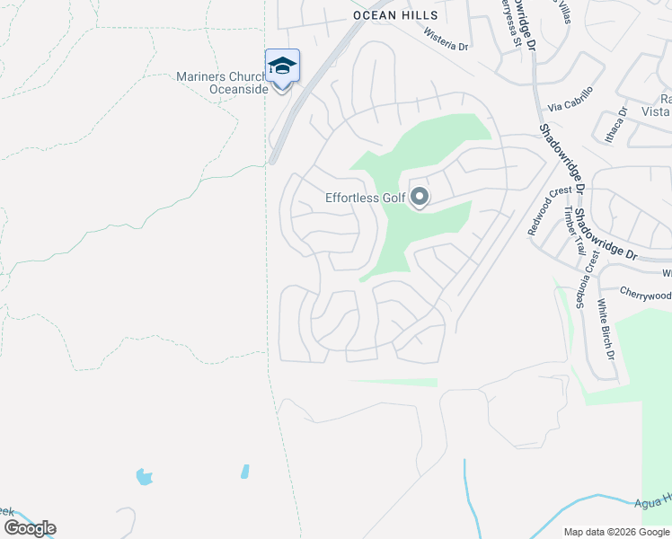 map of restaurants, bars, coffee shops, grocery stores, and more near 4919 Galicia Way in Oceanside
