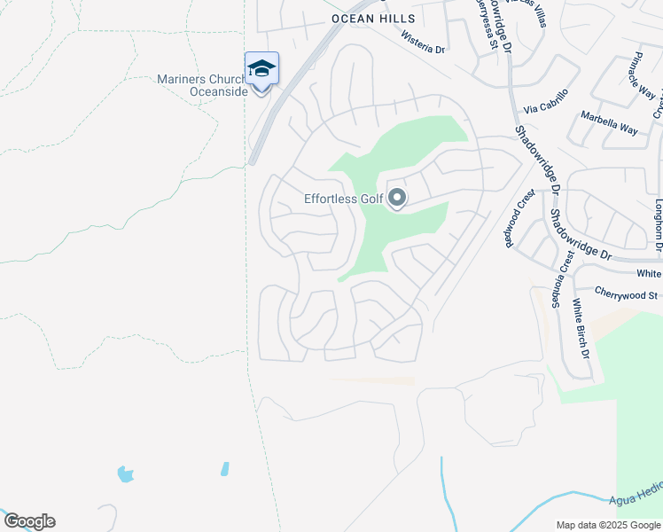 map of restaurants, bars, coffee shops, grocery stores, and more near 4895 Galicia Way in Oceanside