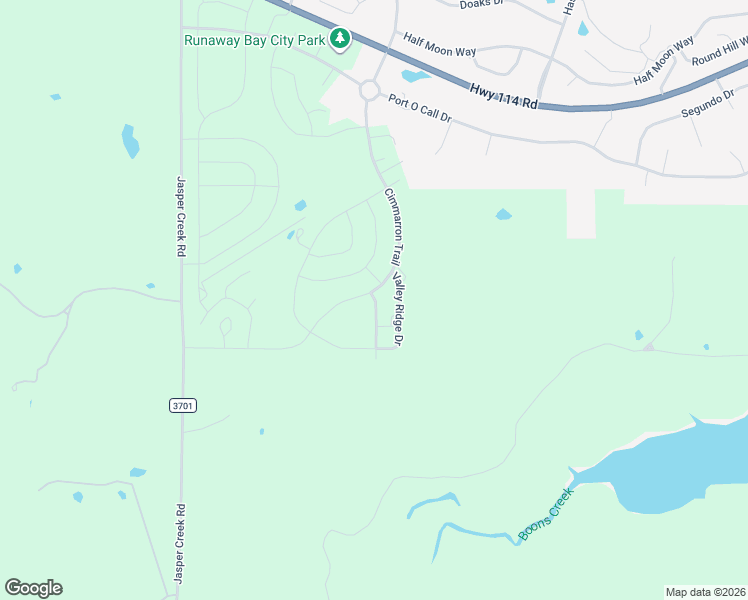 map of restaurants, bars, coffee shops, grocery stores, and more near 5 Cimmarron Trail in Runaway Bay