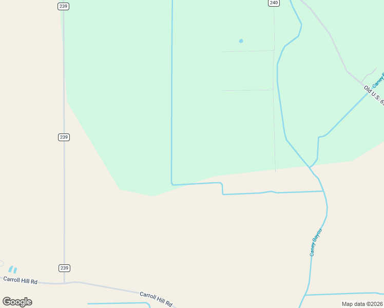 map of restaurants, bars, coffee shops, grocery stores, and more near Weston Road in Eudora