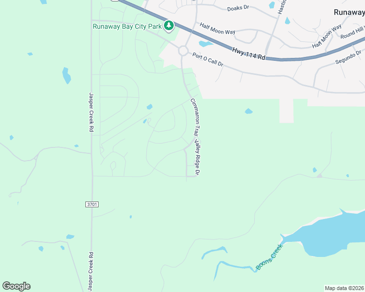 map of restaurants, bars, coffee shops, grocery stores, and more near 5 Cimmarron Trail in Runaway Bay