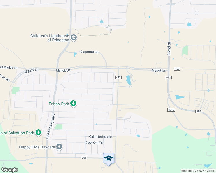 map of restaurants, bars, coffee shops, grocery stores, and more near 401 Saddle Club Way in Princeton
