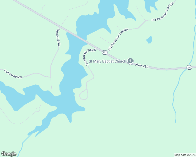 map of restaurants, bars, coffee shops, grocery stores, and more near 142 Honeysuckle Road Northwest in Milledgeville