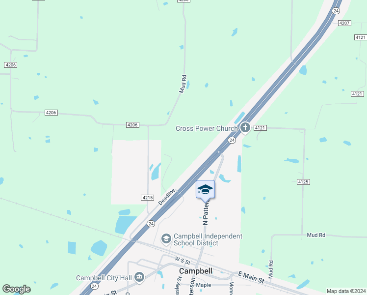 map of restaurants, bars, coffee shops, grocery stores, and more near in Campbell
