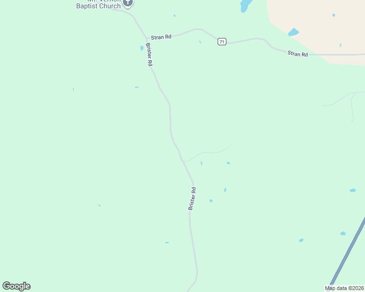 map of restaurants, bars, coffee shops, grocery stores, and more near Brister Road in Durant