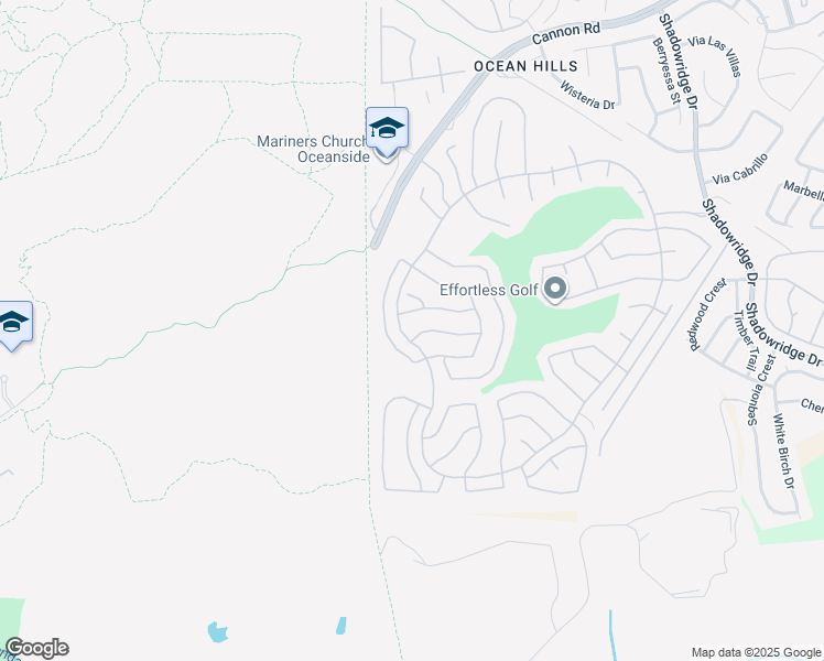 map of restaurants, bars, coffee shops, grocery stores, and more near 4728 Miletus Way in Oceanside