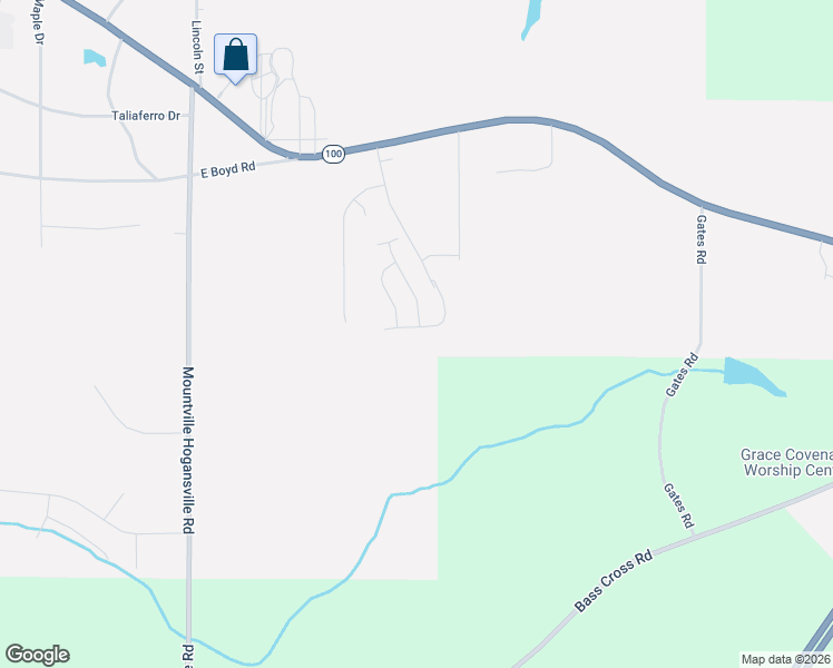map of restaurants, bars, coffee shops, grocery stores, and more near 141 Hutchins-Moody Road in Hogansville