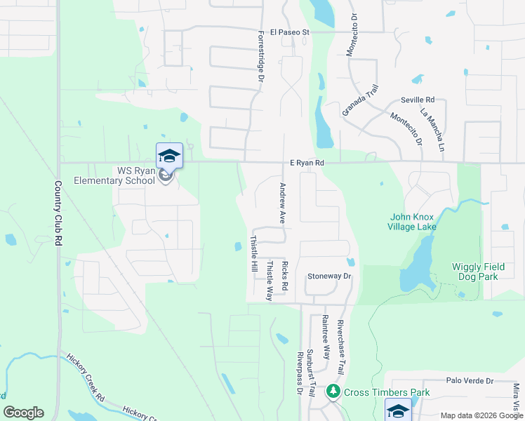 map of restaurants, bars, coffee shops, grocery stores, and more near 3937 Maggies Meadow in Corinth