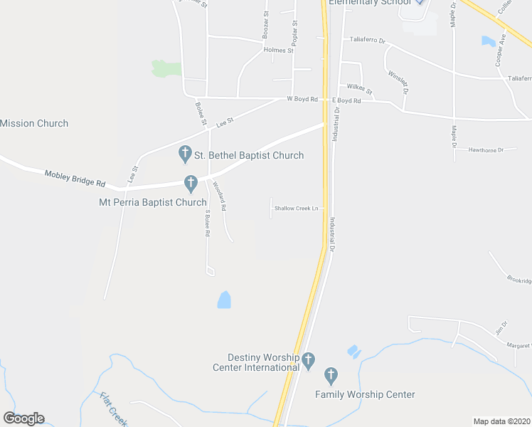 map of restaurants, bars, coffee shops, grocery stores, and more near 133 Dusty's Road in Hogansville