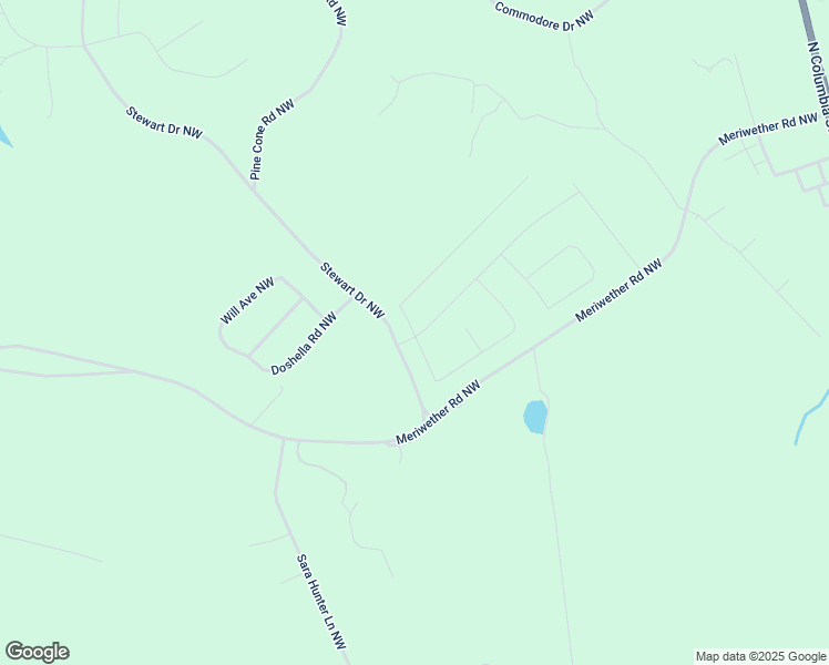 map of restaurants, bars, coffee shops, grocery stores, and more near 558 High Point Road in Milledgeville