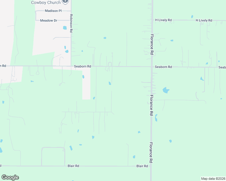 map of restaurants, bars, coffee shops, grocery stores, and more near 9073 North Double Rock Road in Ponder
