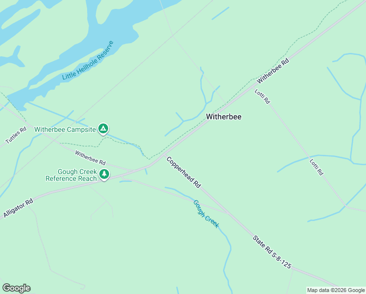 map of restaurants, bars, coffee shops, grocery stores, and more near 2367 Witherbee Road in Cordesville