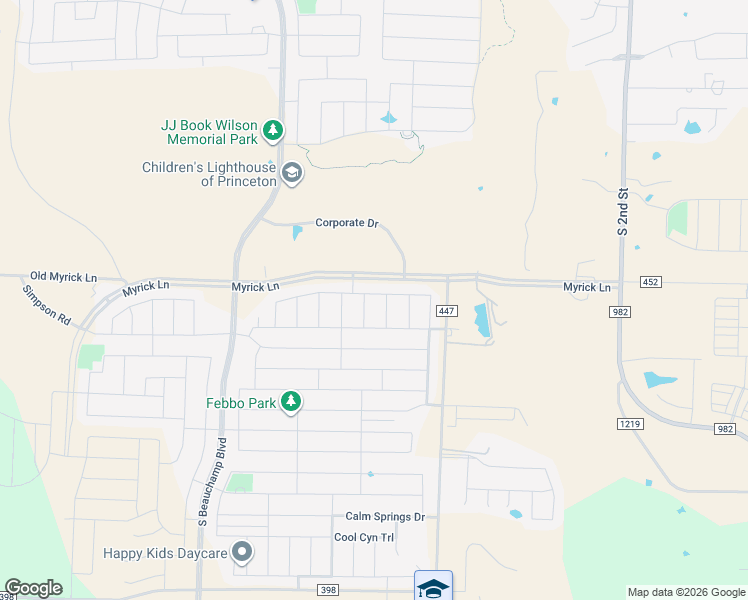 map of restaurants, bars, coffee shops, grocery stores, and more near 1002 Frontier Lane in Princeton