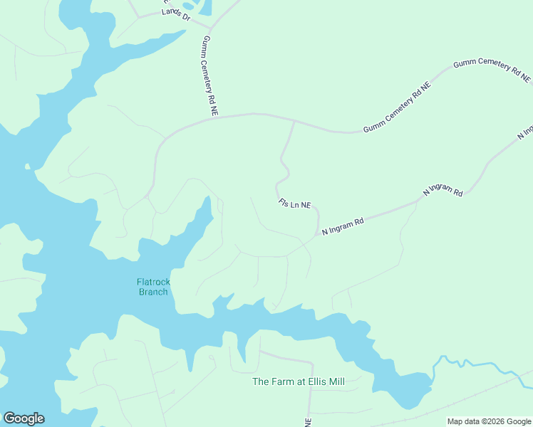 map of restaurants, bars, coffee shops, grocery stores, and more near 320 North Ingram Road in Milledgeville