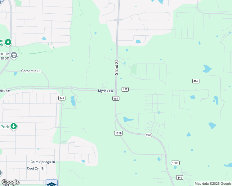 map of restaurants, bars, coffee shops, grocery stores, and more near 707 Farm to Market Road 982 in Princeton