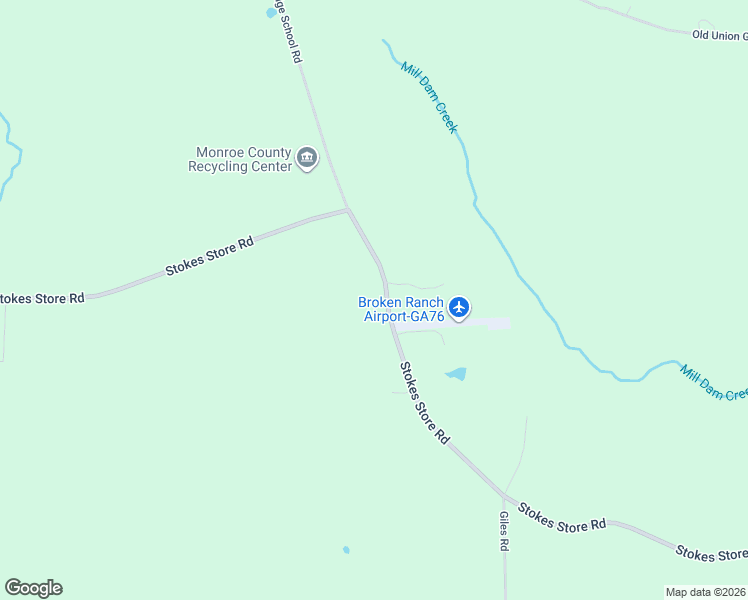 map of restaurants, bars, coffee shops, grocery stores, and more near 1730 Stokes Store Road in Forsyth