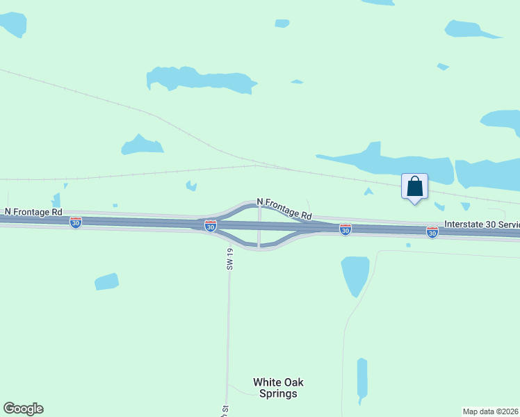map of restaurants, bars, coffee shops, grocery stores, and more near in White Oak Springs