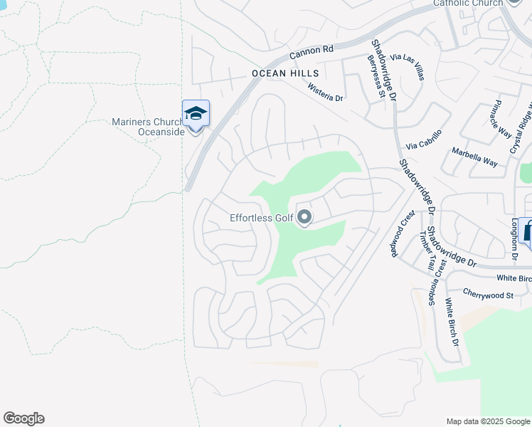 map of restaurants, bars, coffee shops, grocery stores, and more near 4760 Galicia Way in Oceanside