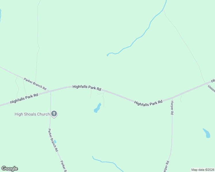 map of restaurants, bars, coffee shops, grocery stores, and more near 744 Highfalls Park Road in Barnesville