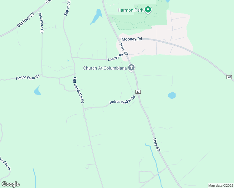 map of restaurants, bars, coffee shops, grocery stores, and more near 45 Wood Lane in Columbiana