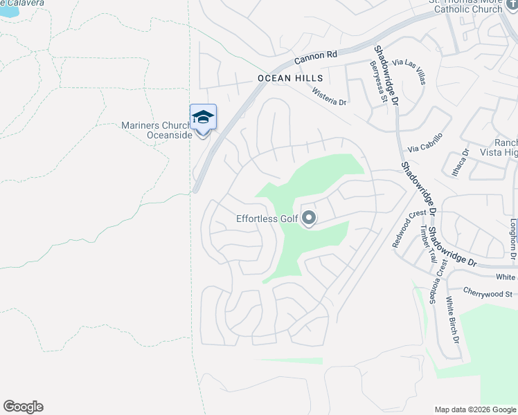 map of restaurants, bars, coffee shops, grocery stores, and more near 4737 Galicia Way in Oceanside
