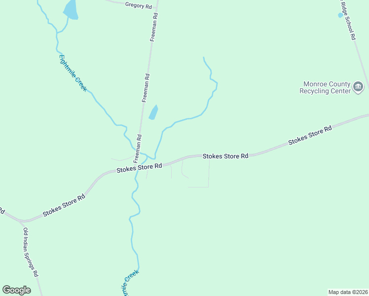 map of restaurants, bars, coffee shops, grocery stores, and more near 1064 Stokes Store Road in Forsyth