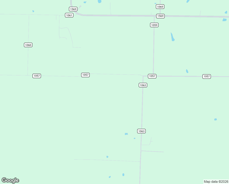 map of restaurants, bars, coffee shops, grocery stores, and more near County Road 1057 in Greenville