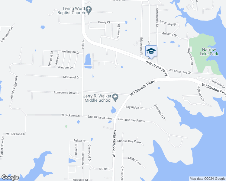 map of restaurants, bars, coffee shops, grocery stores, and more near 205 French Settlement Road in Little Elm