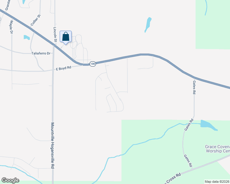 map of restaurants, bars, coffee shops, grocery stores, and more near 116 Hutchins-Moody Road in Hogansville