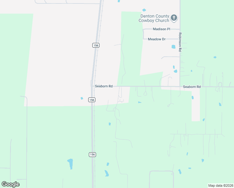 map of restaurants, bars, coffee shops, grocery stores, and more near 101 Seaborn Road in Ponder