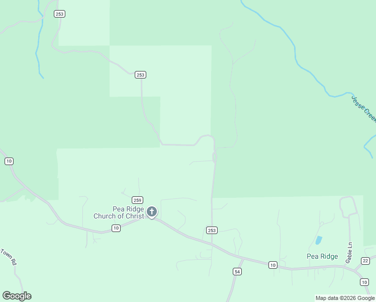 map of restaurants, bars, coffee shops, grocery stores, and more near 661 County Road 253 in Montevallo