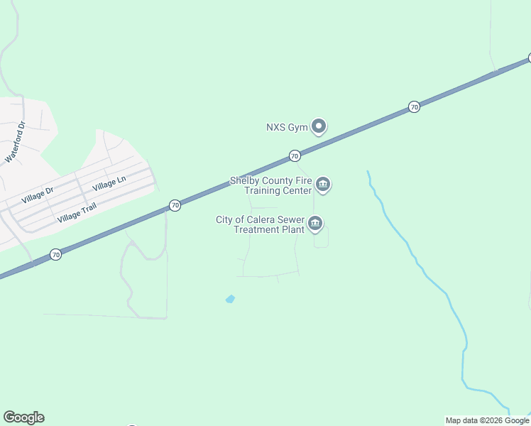 map of restaurants, bars, coffee shops, grocery stores, and more near 5505 Alabama 70 in Calera