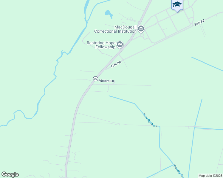 map of restaurants, bars, coffee shops, grocery stores, and more near 433 Victors Lane in Ridgeville