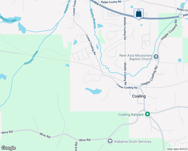 map of restaurants, bars, coffee shops, grocery stores, and more near 15081 Unicorn Drive in Coaling
