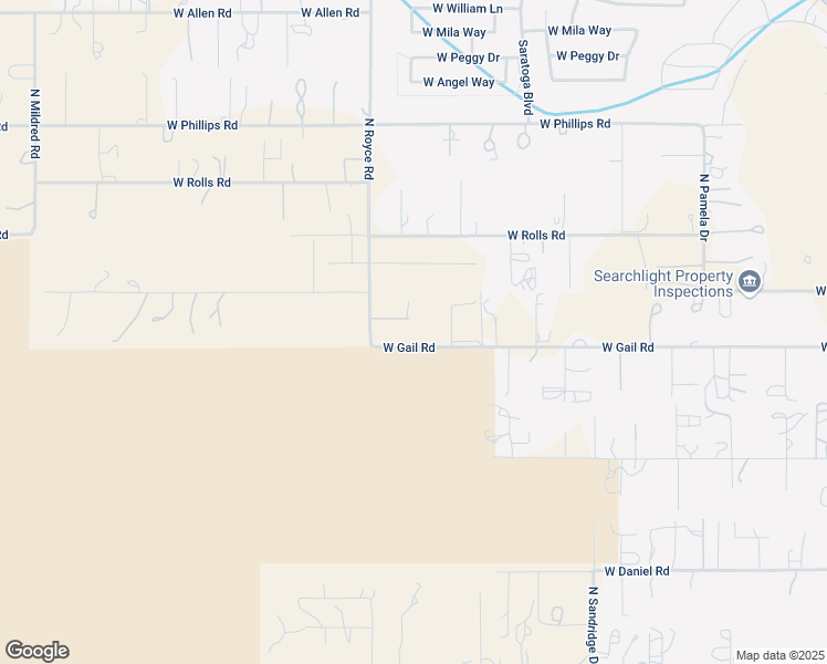 map of restaurants, bars, coffee shops, grocery stores, and more near 2910 West Gail Road in Queen Creek