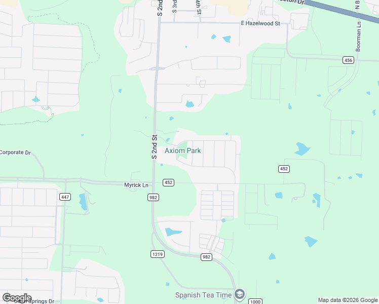 map of restaurants, bars, coffee shops, grocery stores, and more near 823 Fm 982 in Princeton