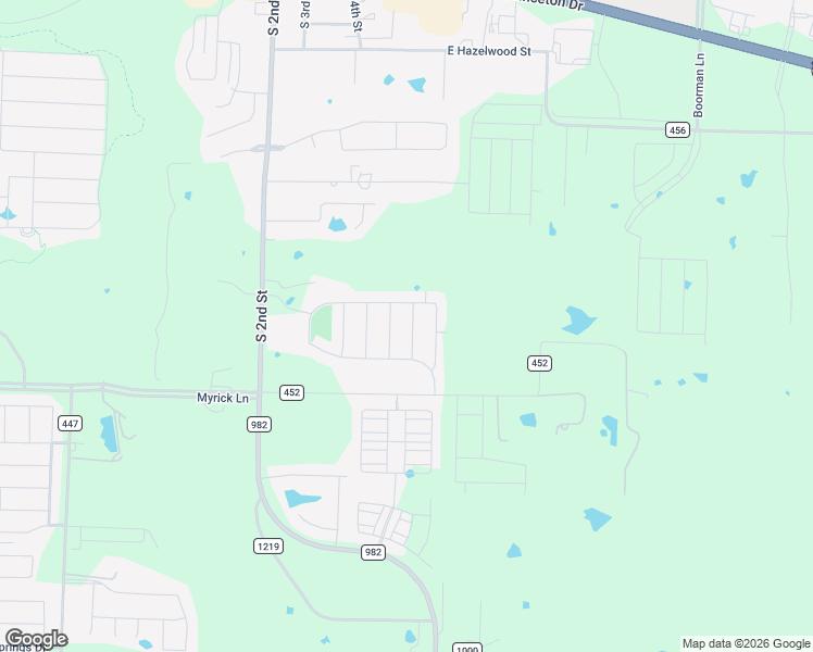 map of restaurants, bars, coffee shops, grocery stores, and more near 8721 County Road 452 in Princeton