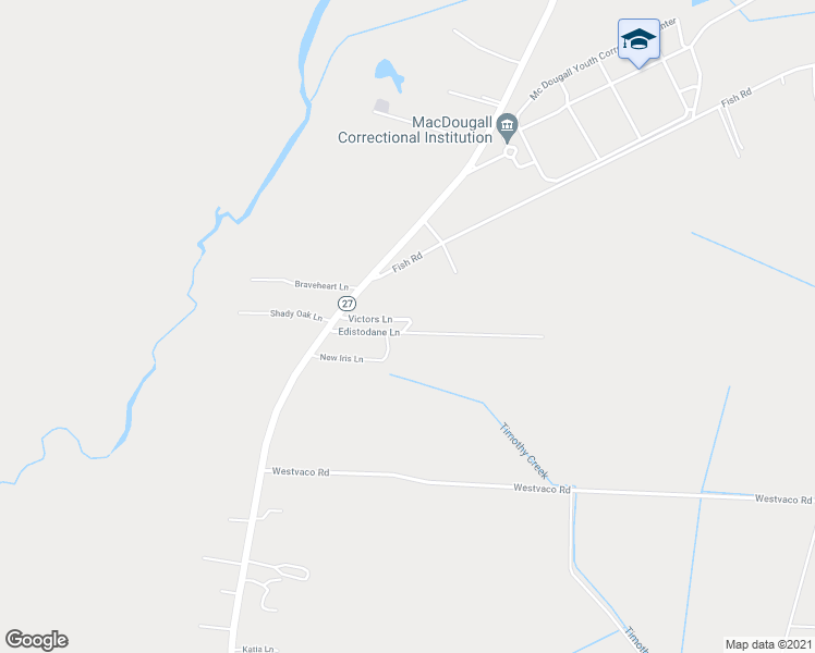 map of restaurants, bars, coffee shops, grocery stores, and more near 433 Victors Lane in Ridgeville